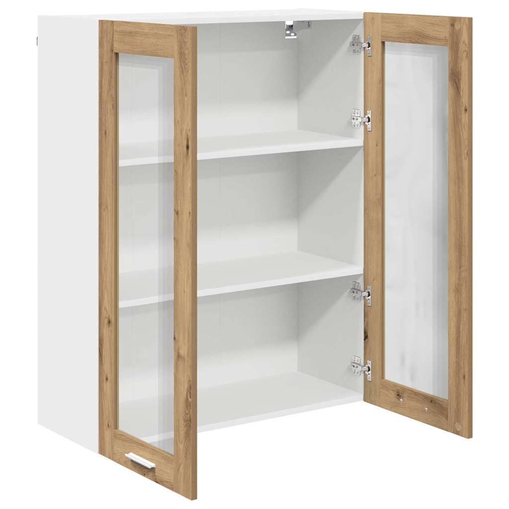 Hanging Cabinet with Shelf Riga Artisan Oak 80 x 31 x 100 cm